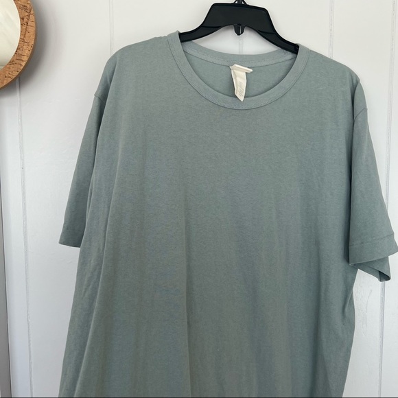 ⚡️SOLD⚡️ H&M oversized turquoise t shirt dress - Picture 3 of 12